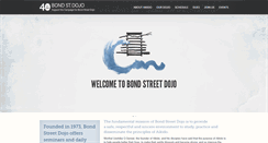 Desktop Screenshot of bondstreet.org